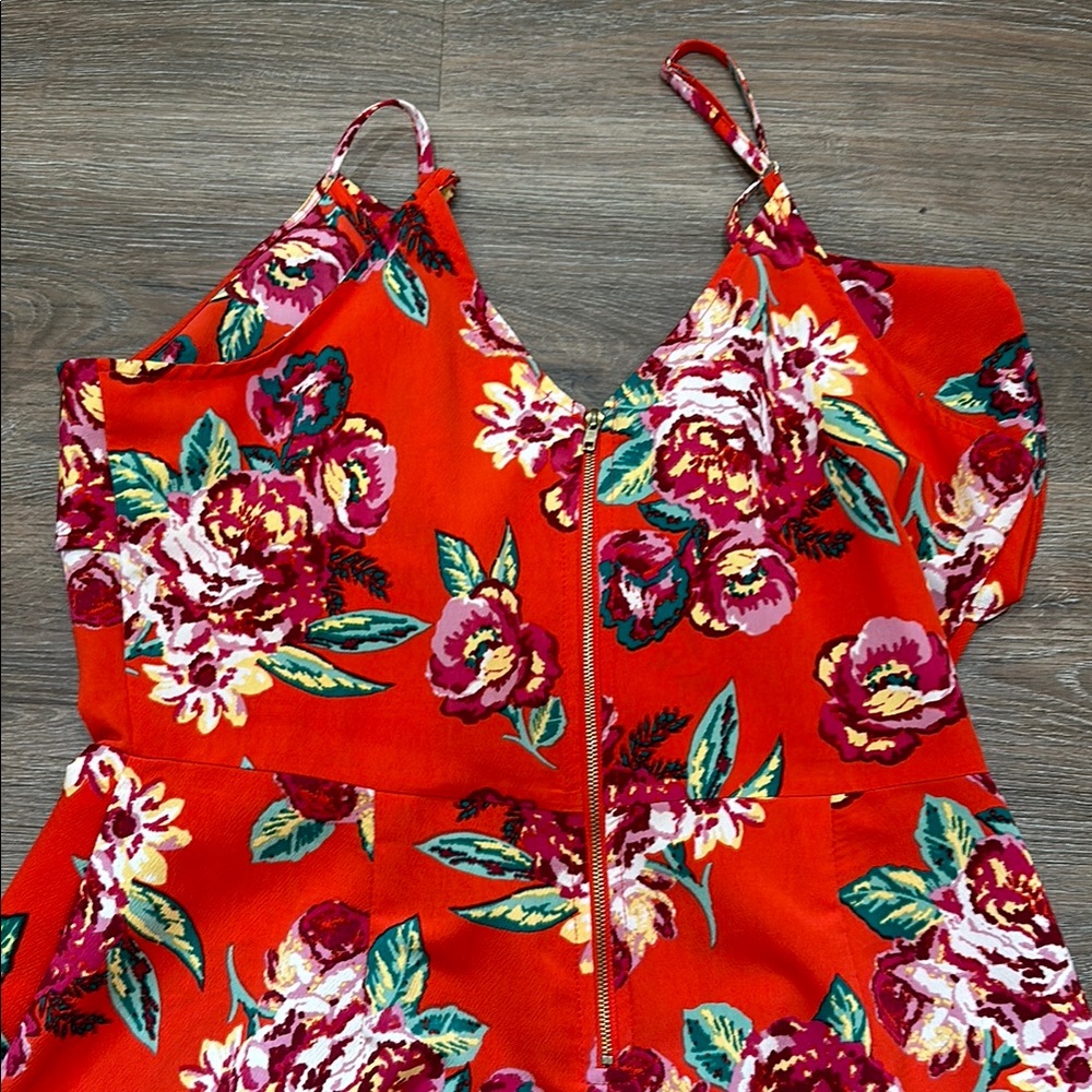 Floral Red Dress*Nordstrom* - Picture 6 of 9